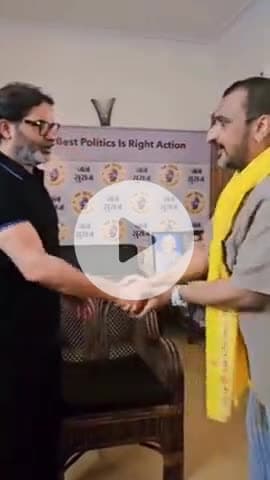 परिहार: सुतिहारा निवासी भोजपुरी अभिनेता अवधेश मिश्रा जन सुराज पार्टी में शामिल हुए