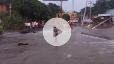 बाह: बटेश्वर में बाढ़ का जलस्तर घटा, कटान के कारण मुख्य मार्ग बंद, बीमारी का डर