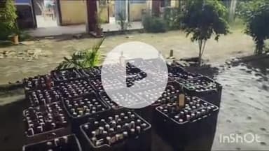 बरौली: देवापुर गांव के पास पुलिस ने शराब से भरी कार पकड़ी, 532 बोतलें बरामद, तस्कर फरार