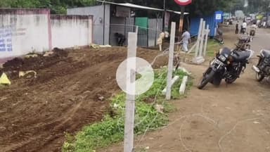 खालवा: खालवा पंचायत के नोटिस के बाद दुकानदारों ने स्वयं हटाया अतिक्रमण