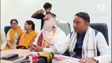 बक्सर: संतोष पाठक (भाजपा) ने कहा - मोदी और नीतीश के नेतृत्व में बिहार देश का तीसरा सबसे विकसित राज्य बना