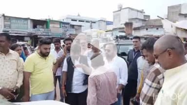 बेमेतरा: बेमेतरा के नवीन बाजार का विधायक दीपेश साहू ने किया निरीक्षण, स्वच्छता व्यवस्था का लिया जायजा