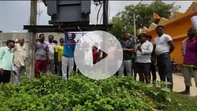 चौपारण: तेतरिया हुआ रौशन: मुखिया और ग्रामीणों के प्रयास से लगा 100 KVA का ट्रांसफार्मर
