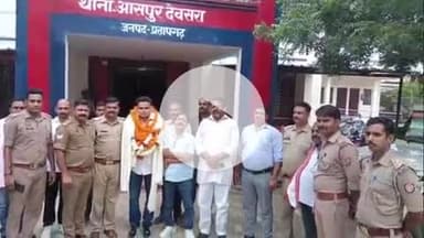 पट्टी: चौकी इंचार्ज ढकवा नगर को महेशगंज थाना अध्यक्ष बनाए जाने पर दी गई भावभीनी विदाई