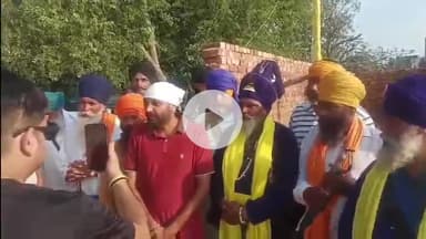 ਅੰਮ੍ਰਿਤਸਰ 2: ਜੰਡਿਆਲਾ ਗੁਰੂ ਇਲਾਕੇ ਦੇ ਵਿੱਚ ਨਿਸ਼ਾਨ ਸਾਹਿਬ ਦੀ ਕੀਤੀ ਗਈ ਬੇਅਦਬੀ ਸਿੱਖ ਜਥੇਬੰਦੀਆਂ ਵੱਲੋਂ ਕੀਤਾ ਗਿਆ ਵਿਰੋਧ