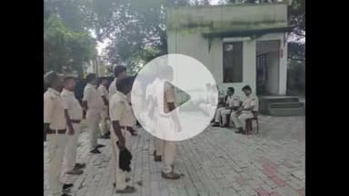 सुपौल: जिले के सभी थानों में शनिवार को चौकीदारी परेड का आयोजन किया गया