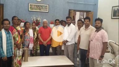 मेदिनीनगर (डालटनगंज): गढ़वा: बिराजपुर पंचायत के ग्रामीणों ने सांसद से की सड़क निर्माण की मांग