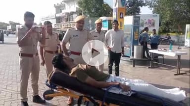 झालरापाटन: पेट्रोल पंपकर्मी पर फायरिंग मामले में गिरफ्तार मुख्य आरोपी विक्की उर्फ भाया से फायरिंग करने वाले स्थान की कराई गई तस्दीक