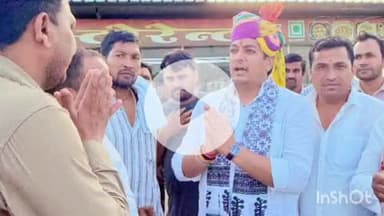 मेड़ता: मेड़ता सिटी में कैबिनेट मंत्री अविनाश गहलोत का स्वागत कर की गई मुलाकात