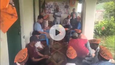 कांडा: भारतीय जनता पार्टी कांडा कमस्यार मंडल का सेवा पखवाड़ा कार्यक्रम डाक बंगला कांडा में आयोजित हुआ