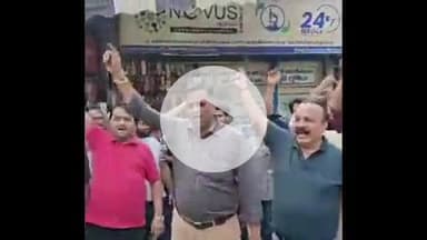 हरिद्वार: ज्वालापुर बाजार में 12 घंटे बिजली न आने से परेशान व्यापारियों ने ऊर्जा निगम के खिलाफ खोला मोर्चा