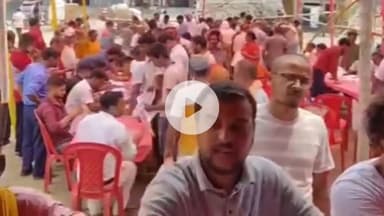 बख्तियारपुर: बख्तियारपुर कचहरी परिसर में राजस्व महाअभियान शिविर में उमड़ी रैयतों की भीड़