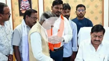 बेमेतरा: नवागढ़ विधानसभा क्षेत्रवासियों ने रायपुर निवास कार्यालय में प्रदेश के खाद्य मंत्री दयाल दास बघेल से की सौजन्य मुलाकात