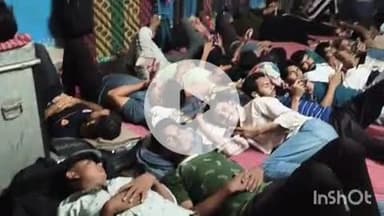 दौसा: कांस्टेबल भर्ती परीक्षा में आए अभ्यर्थियों को नगर परिषद में रात ठहराने की व्यवस्था के लिए अभ्यर्थी ने जताया आयुक्त का आभार