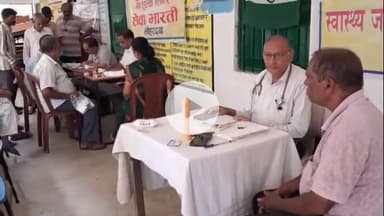 लोहरदगा: चुन्नीलाल स्कूल में सेवा भारती द्वारा निशुल्क स्वास्थ्य जांच शिविर, 46 लोगों ने कराया जांच