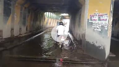 लाडपुरा: बारिश रुकने के बाद भी पुलिया के नीचे जल भराव की स्थिति, स्थानीय निवासियों को हो रही भारी परेशानी