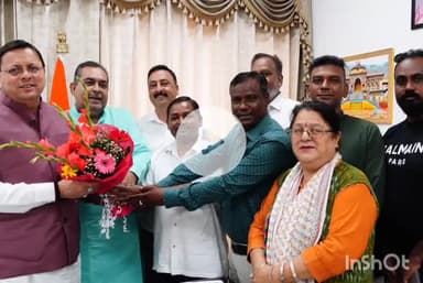 देहरादून: सीएम धामी ने कई विधायकों और जनप्रतिनिधियों से की शिष्टाचार भेंट