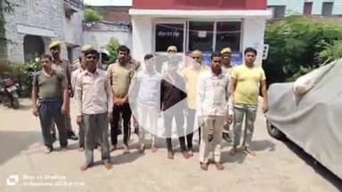 फिरोज़ाबाद: दक्षिण पुलिस ने किया बड़ा एक्शन, 9 वारंटी अपराधी दबोचे गए