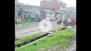 मंझनपुर: एक सप्ताह की झुलसती गर्मी के बाद मंझनपुर में झमाझम बारिश, मौसम बदलते ही लोगों ने ली राहत की सांस, किसानों के चेहरे खिले