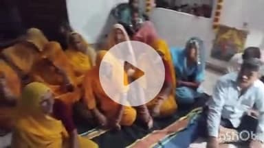 मावली: भटेवर में मेवाड़ के लोकनृत्य गवरी के गड़ावन पर गोरज्या माताजी को सोने-चांदी के आभूषणों से धराया अद्भुत श्रृंगार