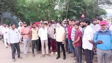 खालवा: खालवा के रोशनी में अतिक्रमण हटाने के बाद व्यापारियों के कहने पर पंचायत ने ग्राम सभा बुलाई