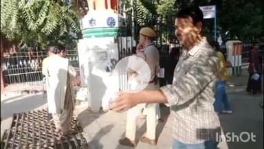 चूरू: चूरू में कांस्टेबल भर्ती परीक्षा आयोजित, सेंटर पर सख्त सुरक्षा इंतजाम किए गए