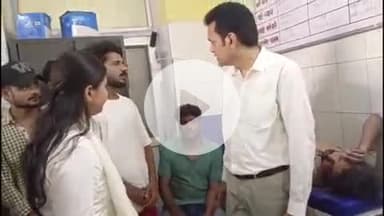 गोंडा: राजेंद्र नगर मोहल्ले में पुराने मकान का छठ तुड़वाने के दौरान मलबे में चार मजदूर दब गए, कमिश्नर ने घायलों से की मुलाकात