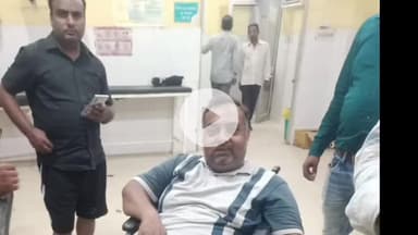 मथुरा: रॉन्ग साइड से आ रही कार ने स्कूटी सवार पत्रकारों को मारी टक्कर