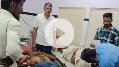 बाड़मेर: बुठ से महाबार भेड़ों को लेकर जा रहे किसान परिवार के साथ सड़क दुर्घटना, हादसे में किसान परिवार के लोग हुए घायल