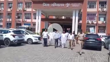 नूह: नूंह एडीसी प्रदीप सिंह मलिक ने बाढ़ राहत सामग्री वाहन को हरी झंडी दिखाकर पंजाब के लिए किया रवाना