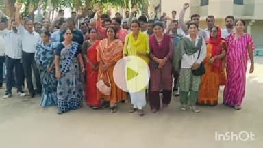 चूरू: शिक्षक पात्रता परीक्षा संबंधी निर्णय पर तत्काल हस्तक्षेप की मांग, चूरू जिला कलक्टर को दिया ज्ञापन