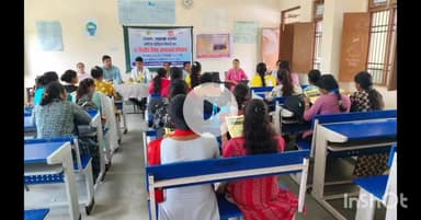 बेमेतरा: डेयरी पॉलीटेक्निक बेमेतरा में महिलाओं को शिक्षा के क्षेत्र में आगे बढ़ाने के लिए आयोजित किया गया जागरूकता कार्यक्रम