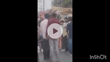 पीथमपुर: पीथमपुर में दर्दनाक सड़क हादसे में बुजुर्ग की मौत, बाइक सवार गंभीर घायल