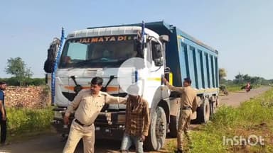 नीमच नगर: खनिज विभाग ने जावद-डीकेन में अवैध खनन पर की कार्रवाई, रेत से भरे तीन वाहन जब्त