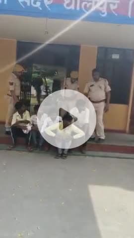 धौलपुर: अवैध खंडा पत्थर खनन मामले में फरार 5 आरोपियों को पुलिस ने अलग-अलग स्थानों से किया गिरफ्तार