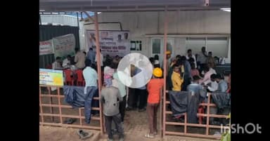 बेमेतरा: बेमेतरा जिले में रजत जयंती वर्ष पर श्रम विभाग ने श्रमवीर स्वास्थ्य जांच शिविर का आयोजन किया