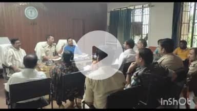 चौपारण: आगामी दुर्गा पूजा की तैयारीयो को लेकर अनुमंडल कार्यालय बरही में एसडीओ व डीएसपी ने की अनुमंडल स्तरीय बैठक,