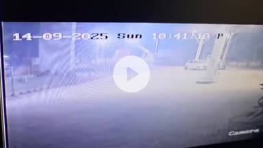 नीमच नगर: नीमच: स्पेंटा पेट्रोल पंप पर पेट्रोल भरवाकर भागा कार चालक, सीसीटीवी में कैद