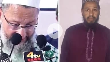 खंडवा नगर: खंडवा: मस्जिद में बिहार के इमाम को रुकवाया, ओवैसी ने SP से कहा Article-19 पढ़ें, SP का जवाब