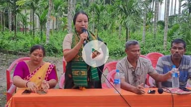 গোৰেশ্বৰ ভাগ: গোৰেশ্বৰত upplৰ নিৰ্বাচনী প্ৰচাৰ সভা