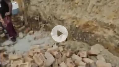 नूह: उमरा गांव में फिरनी के रास्ते में घटिया सामग्री लगाने का आरोप, ग्रामीणों ने कार्रवाई की मांग की