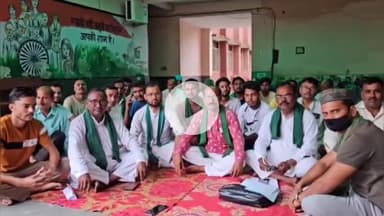 पूरनपुर: तहसील में भाकियू ने पंचायत कर समस्याओं को लेकर तहसीलदार को सौंपा ज्ञापन