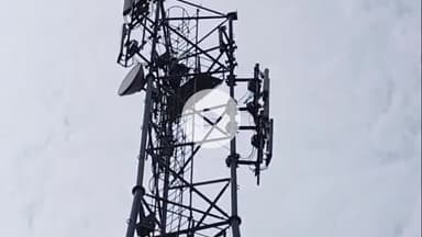 कोल: नगला तुला में गृह क्लेश के चलते युवती मोबाइल टावर पर चढ़ी, 3 घंटे बाद पुलिस ने आश्वासन देकर उतारा