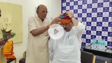 सरदारशहर: राज्य वित्त आयोग के अध्यक्ष डॉ. अरूण चतुर्वेदी का सरदारशहर दौरा, नगर परिषद सभापति राजकरण चौधरी ने किया स्वागत