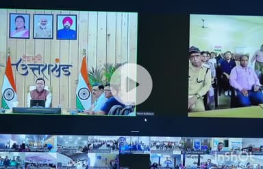 देहरादून: सीएम धामी ने सीएम आवास से तहसील दिवस कार्यक्रम में वर्चुअल प्रतिभाग कर जनता से संवाद किया