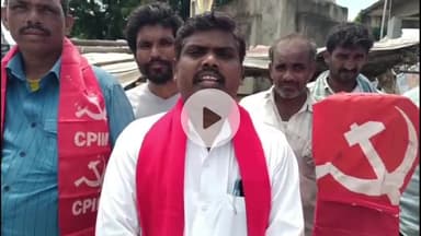 వీణవంక: మండల కేంద్రంలో CPM పార్టీ ఆధ్వర్యంలో తెలంగాణ రైతాంగ సాయుధ పోరాట వార్షికోత్సవం పాల్గొన్న CPM జిల్లా కమిటీ సభ్యులు సంపత్