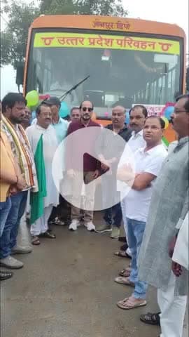 शाहगंज: ग्राम कलापुर से 9 वर्षों बाद पुनः शुरू हुई बस सेवा, ग्रामवासियों में खुशी की लहर