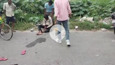 शाहबाद: दो बाइक आपस में टकराईं, एक व्यक्ति घायल, मेडिकल कॉलेज किया गया रेफर