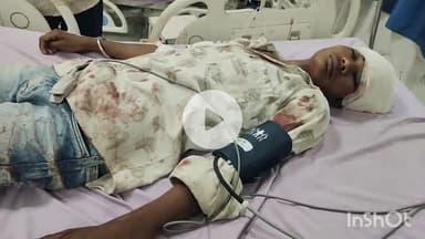 भीलवाड़ा: सवाईपुर में रोड पर अचानक आए श्वान को बचाने के प्रयास में बाइक सवार डिवाइडर से टकराकर गंभीर घायल