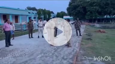 बरौली: मुख्यमंत्री की संभावित यात्रा को लेकर सारण डीआईजी व एसपी ने बरौली में कार्यक्रम स्थल का किया निरीक्षण